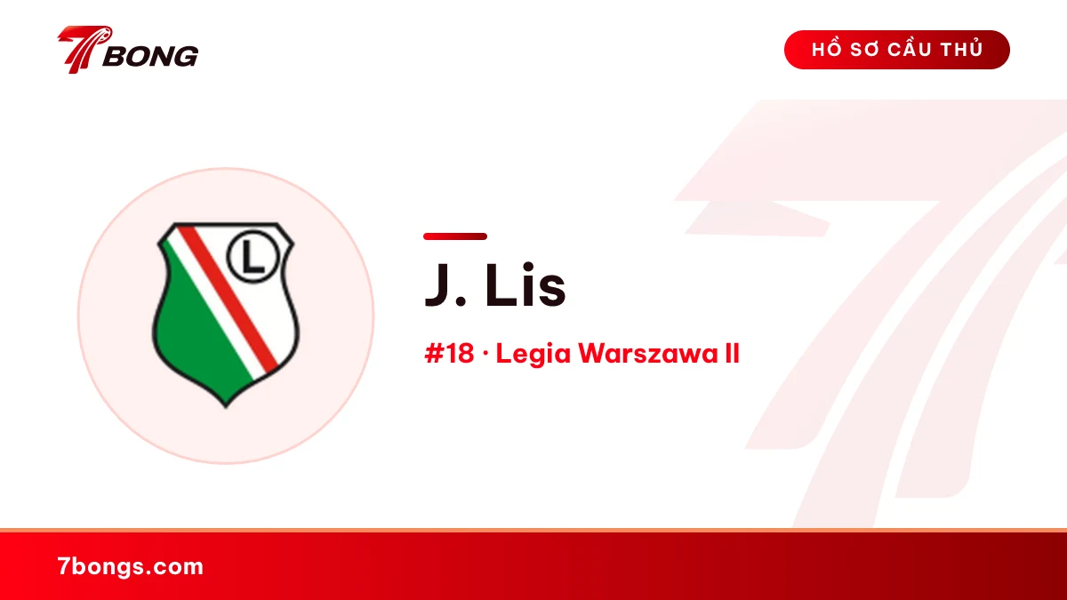 J. Lis — Legia Warszawa II