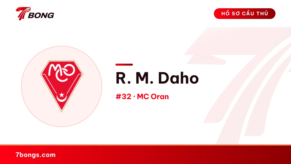 R. M. Daho — MC Oran
