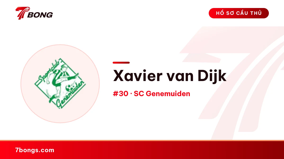 Xavier van Dijk — SC Genemuiden