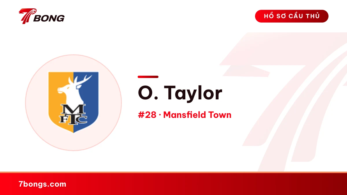 O. Taylor — Mansfield Town