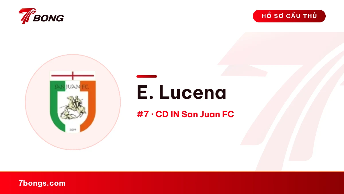 E. Lucena — CD IN San Juan FC