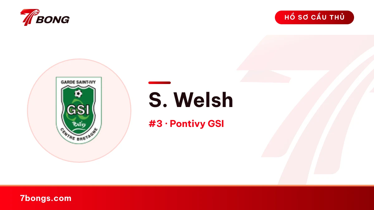 S. Welsh — Pontivy GSI