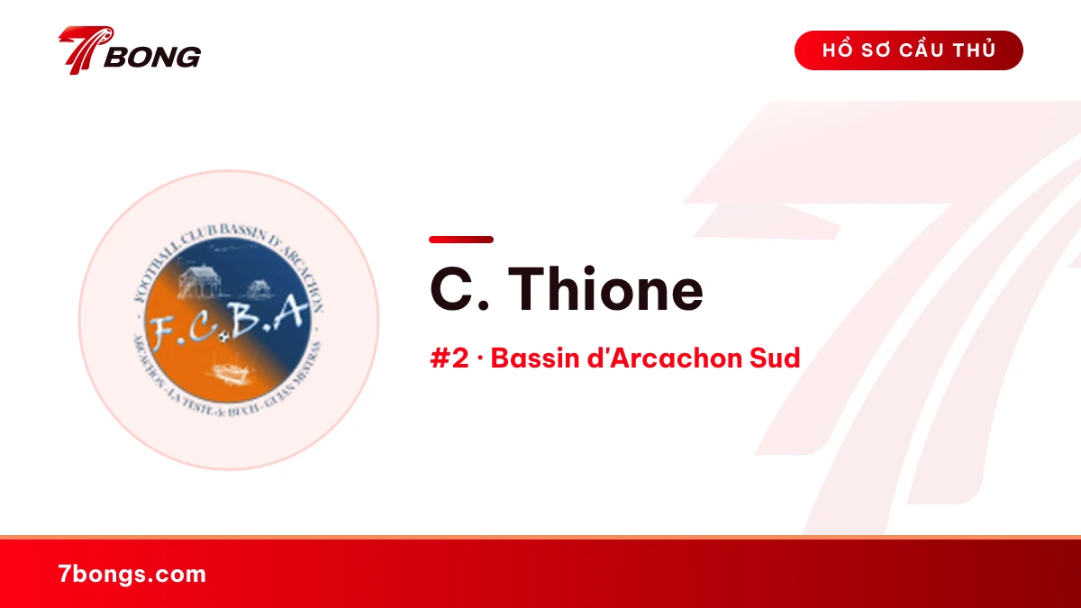C. Thione — Bassin d'Arcachon Sud