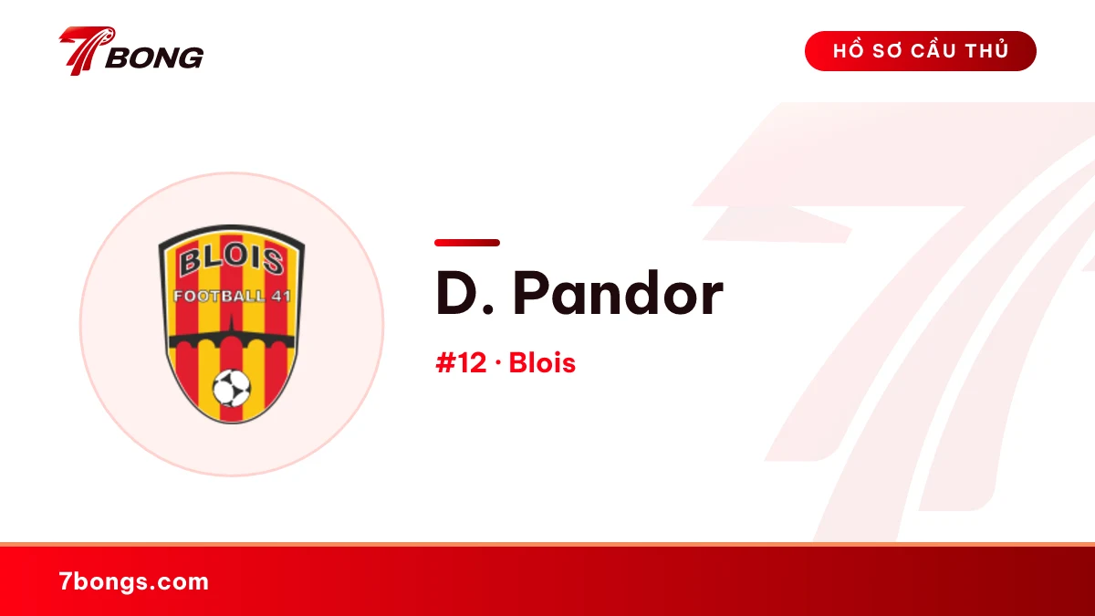 D. Pandor — Blois
