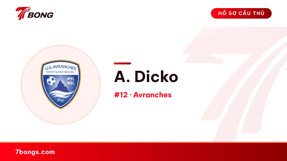 A. Dicko — Avranches