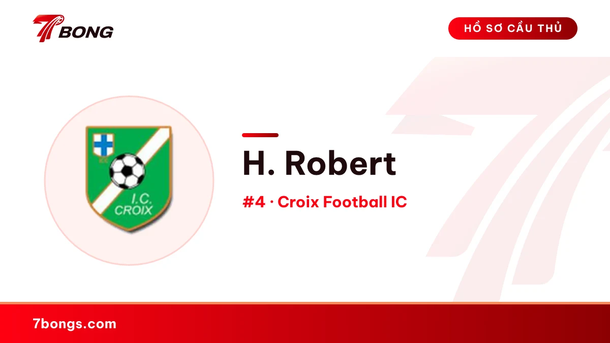 H. Robert — Croix Football IC