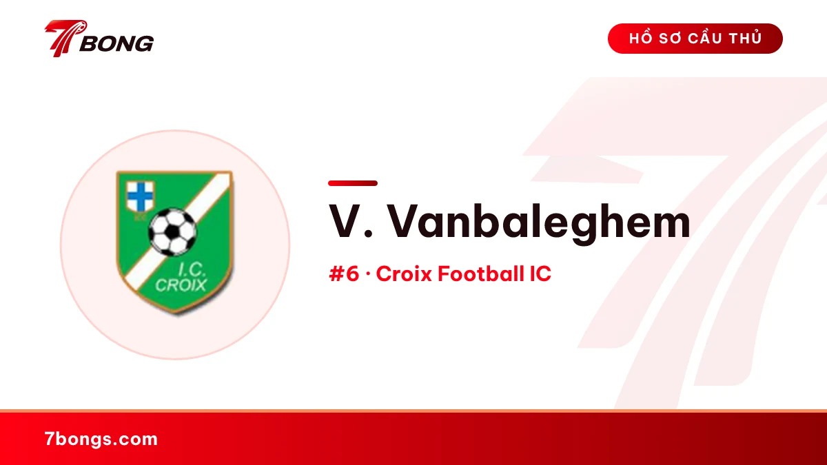 V. Vanbaleghem — Croix Football IC