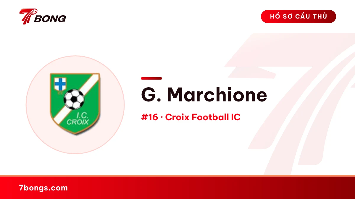 G. Marchione — Croix Football IC