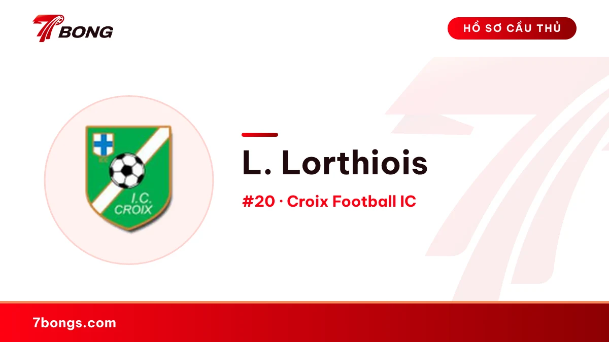 L. Lorthiois — Croix Football IC