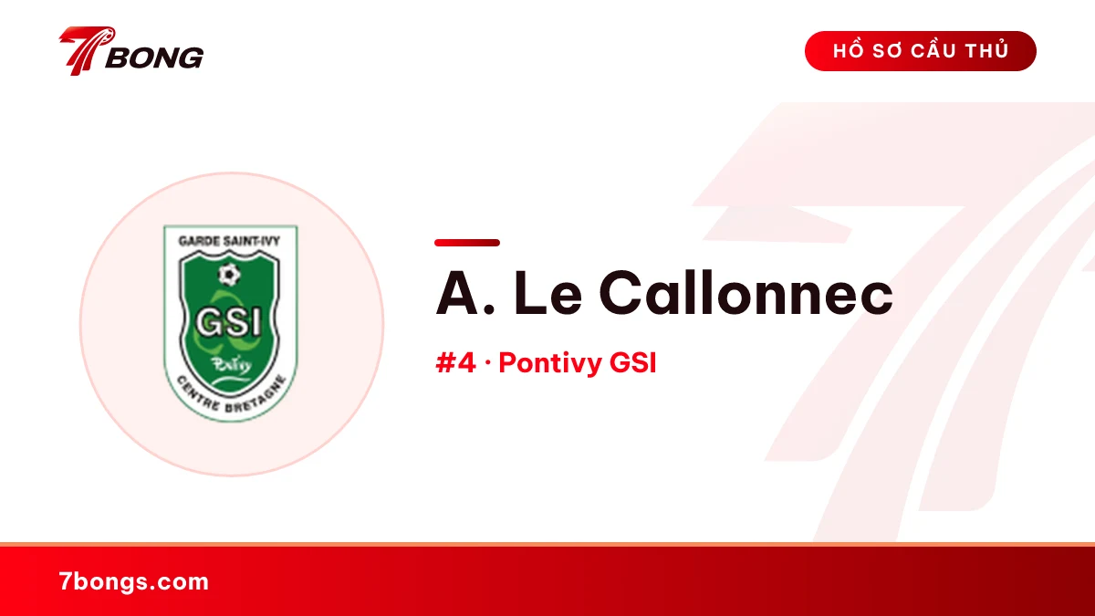 A. Le Callonnec — Pontivy GSI