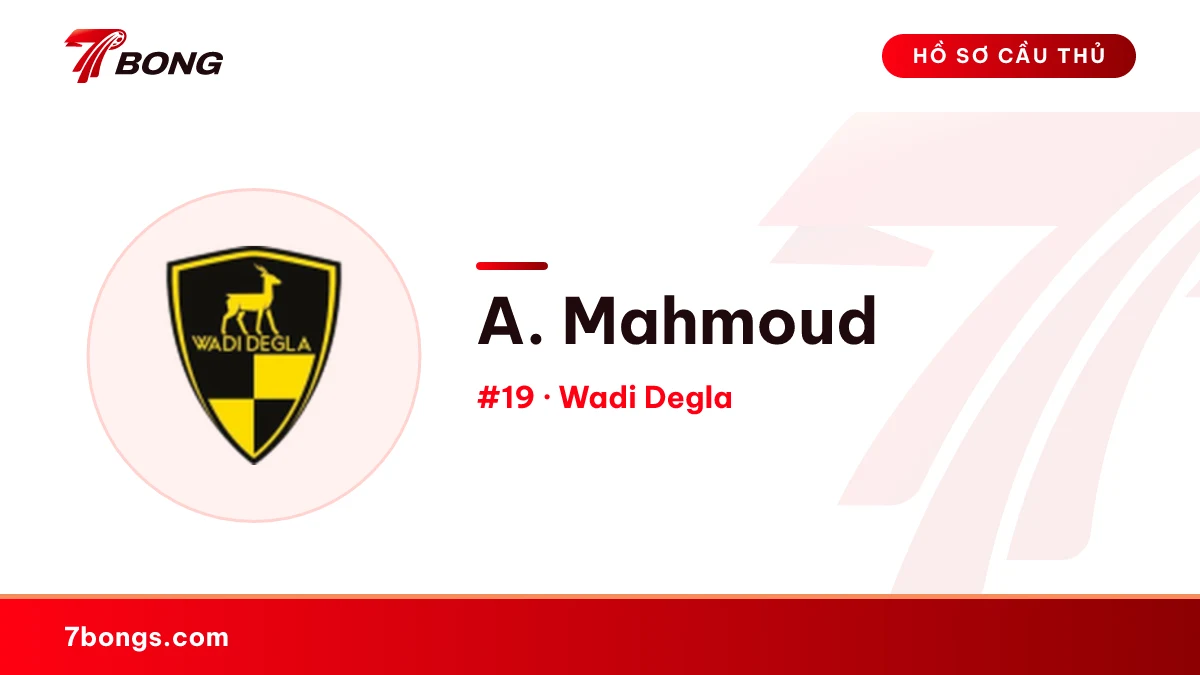 A. Mahmoud — Wadi Degla