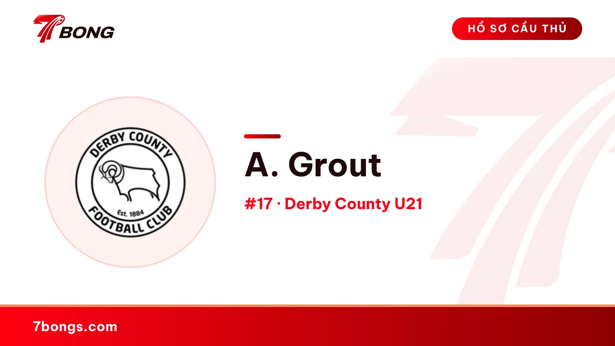 A. Grout — Derby County U21