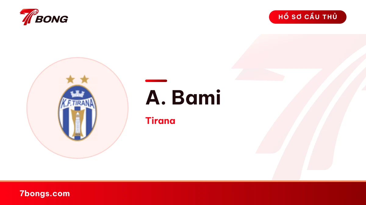 A. Bami — Tirana