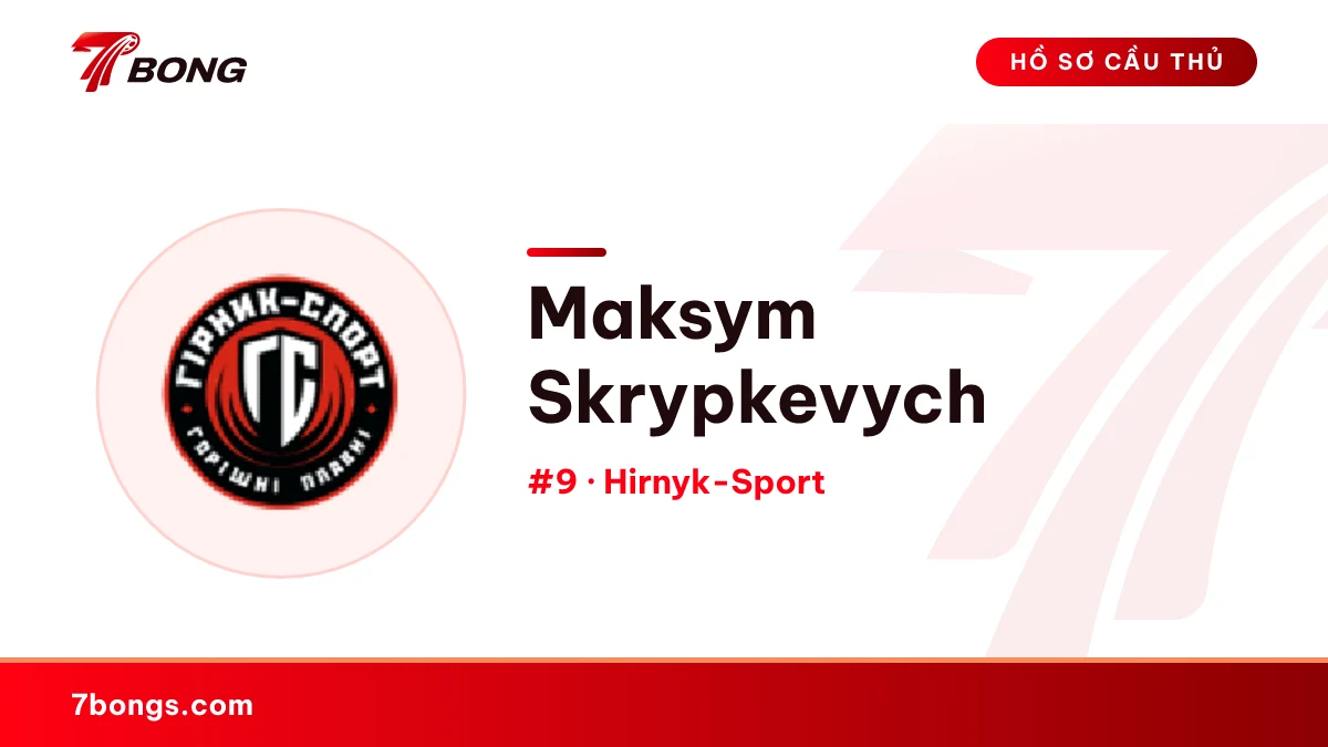 Maksym Skrypkevych — Hirnyk-Sport