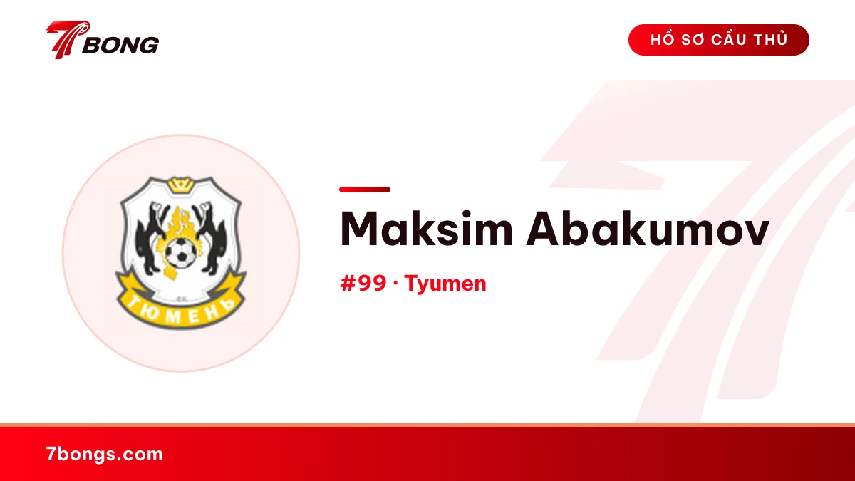 Maksim Abakumov — Tyumen