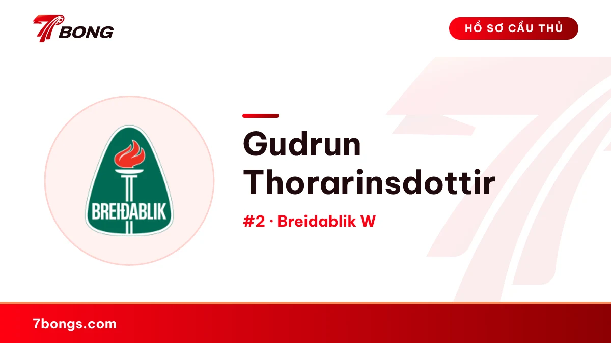Gudrun Thorarinsdottir — Breidablik W