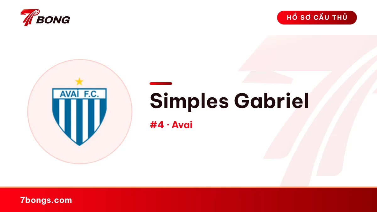 Simples Gabriel — Avai