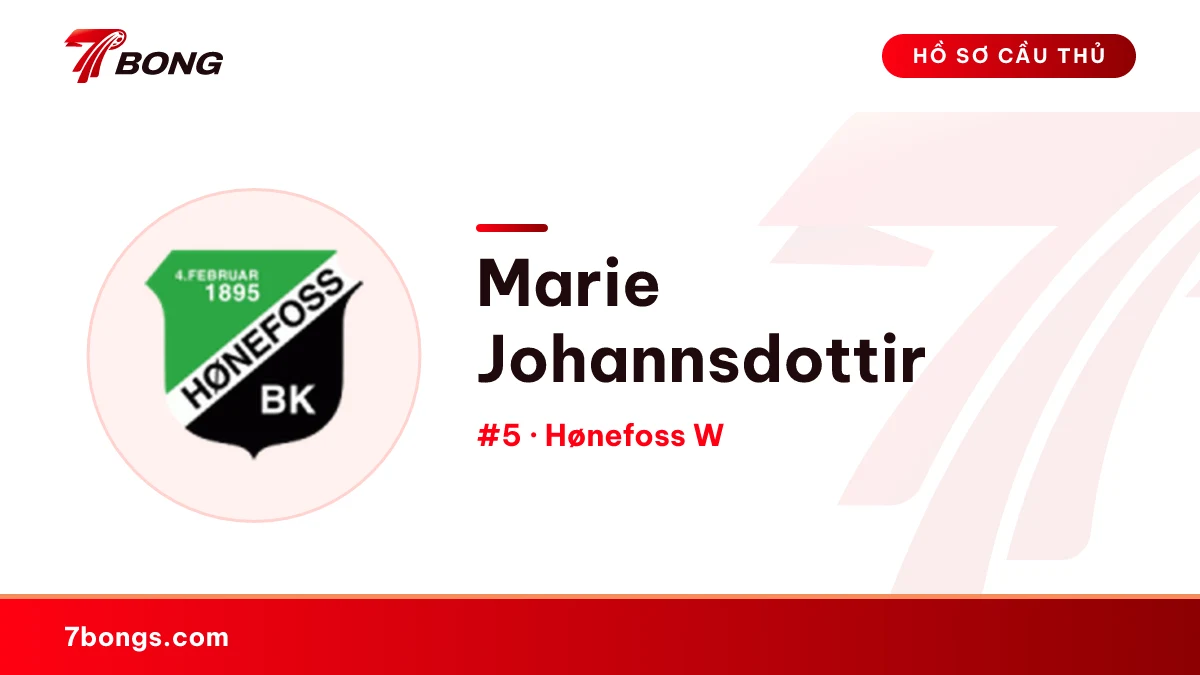 Marie Johannsdottir — Hønefoss W