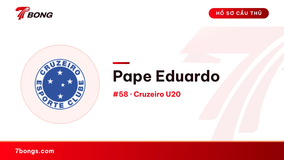 Pape Eduardo — Cruzeiro U20