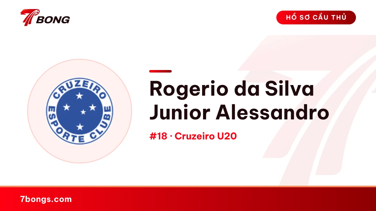 Rogerio da Silva Junior Alessandro — Cruzeiro U20
