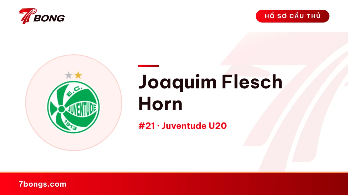 Joaquim Flesch Horn — Juventude U20