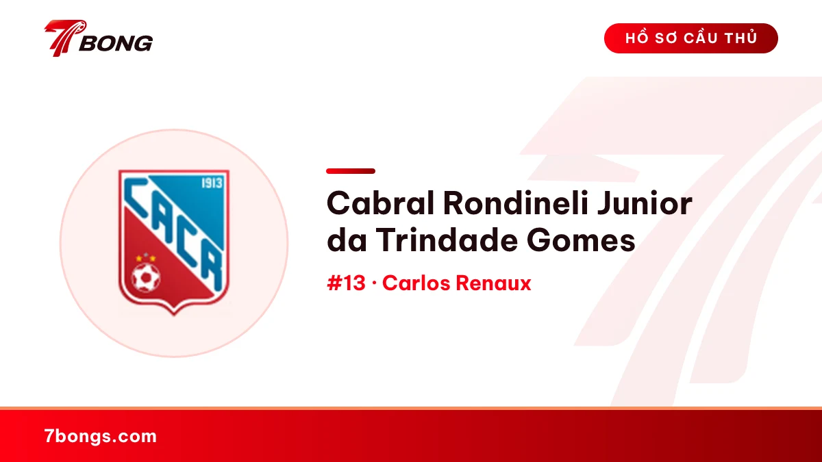 Cabral Rondineli Junior da Trindade Gomes — Carlos Renaux