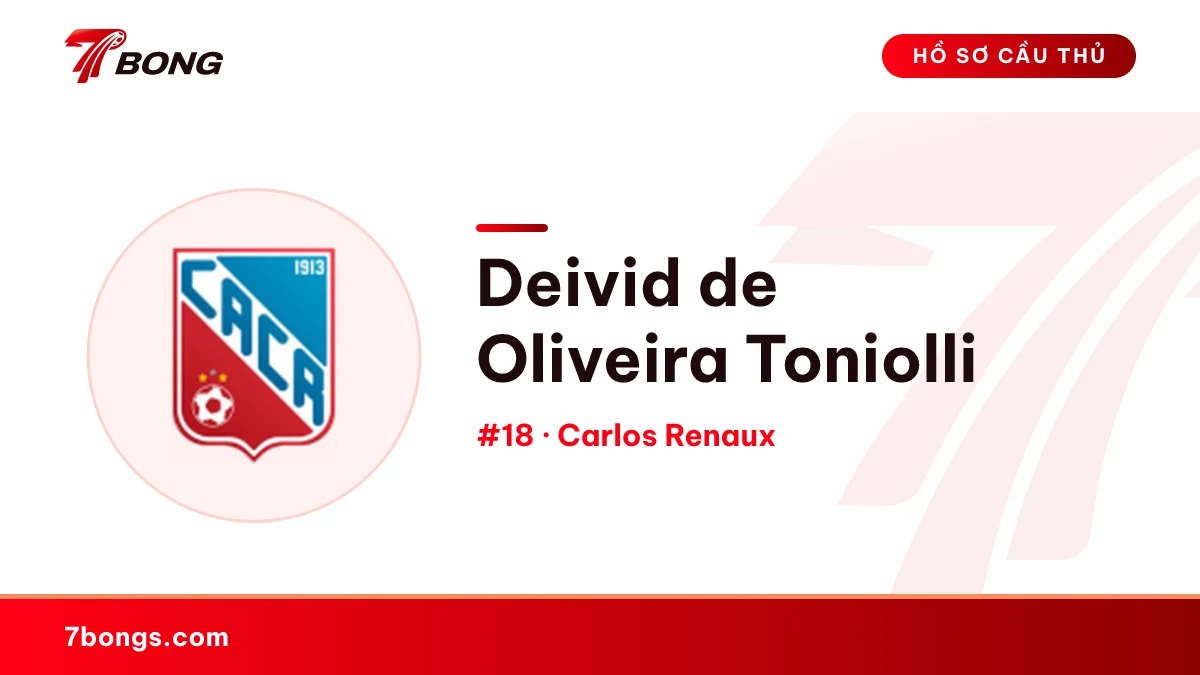 Deivid de Oliveira Toniolli — Carlos Renaux