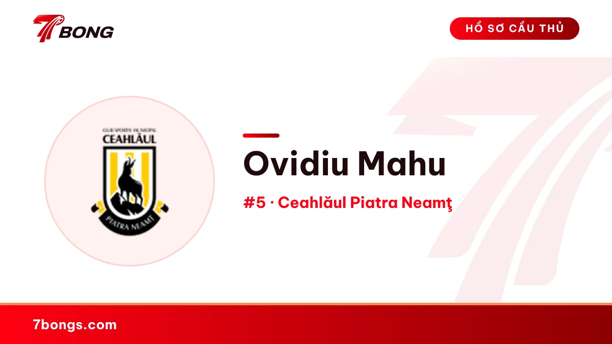 Ovidiu Mahu — Ceahlăul Piatra Neamţ