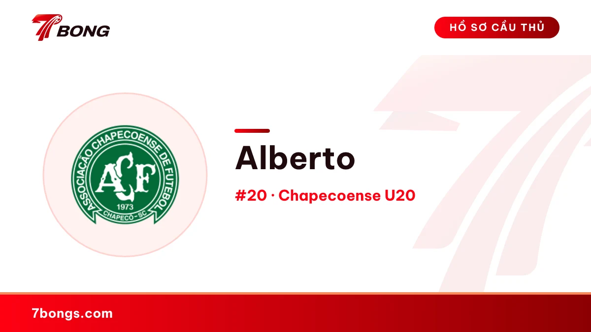 Alberto — Chapecoense U20
