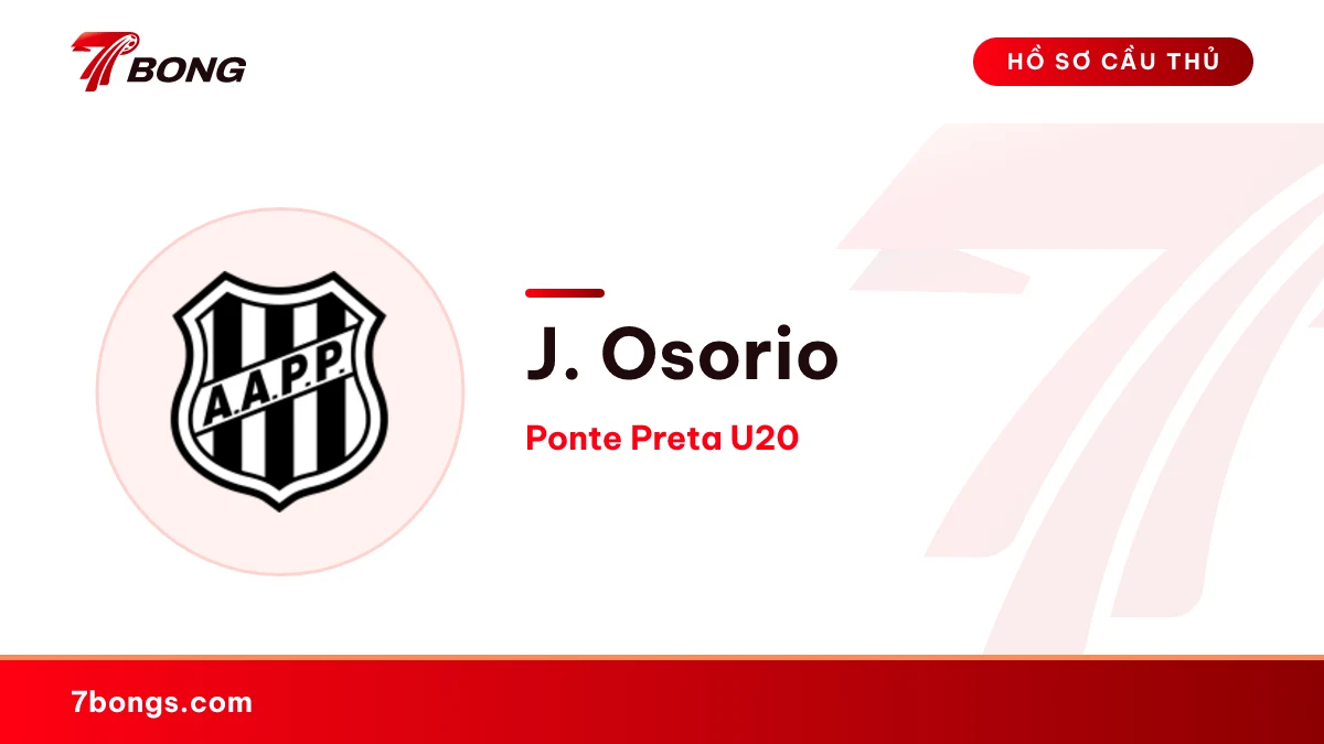 J. Osorio — Ponte Preta U20