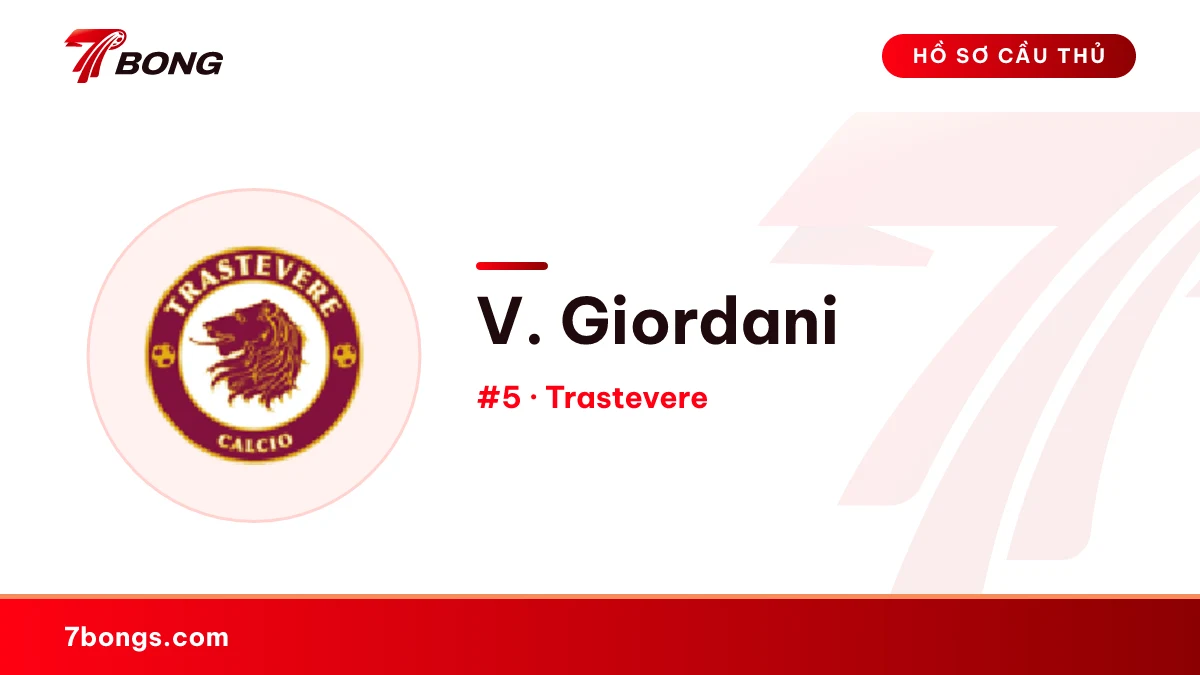 V. Giordani — Trastevere