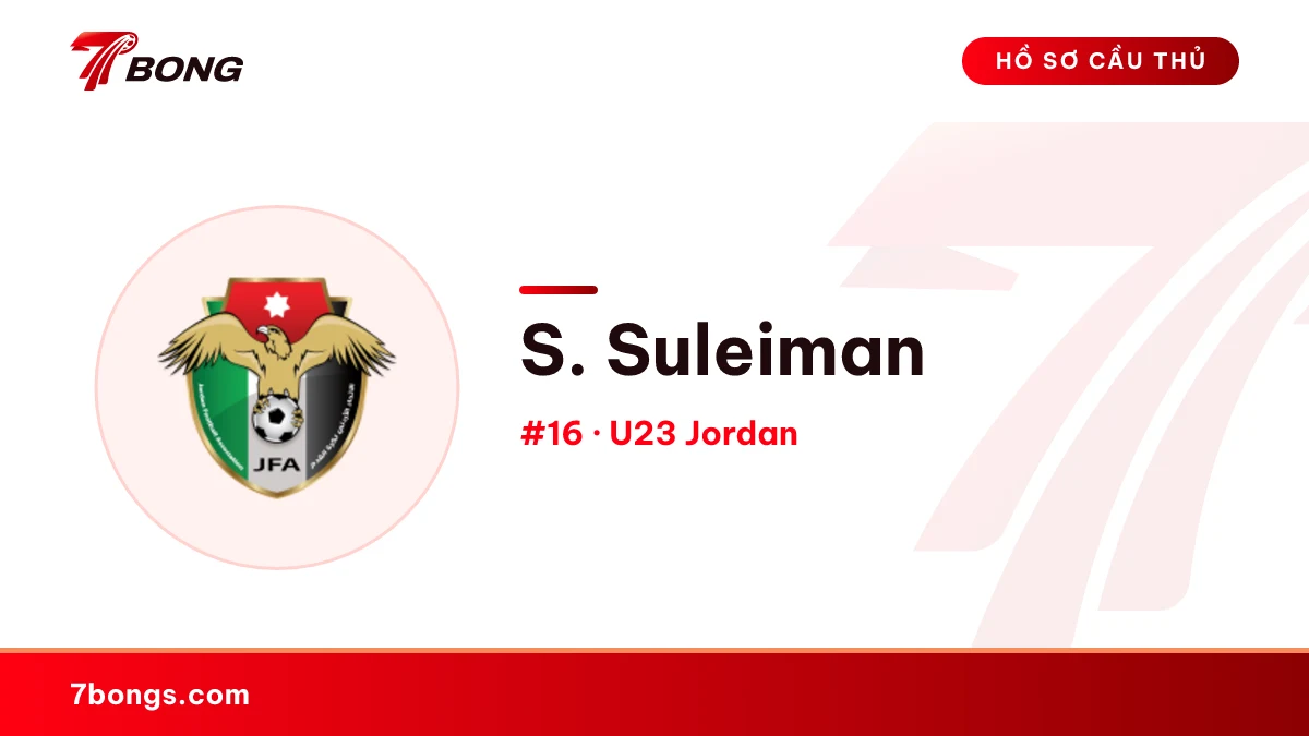 S. Suleiman — U23 Jordan