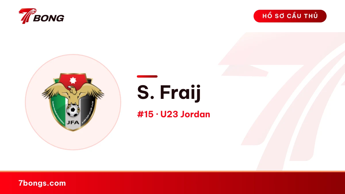 S. Fraij — U23 Jordan