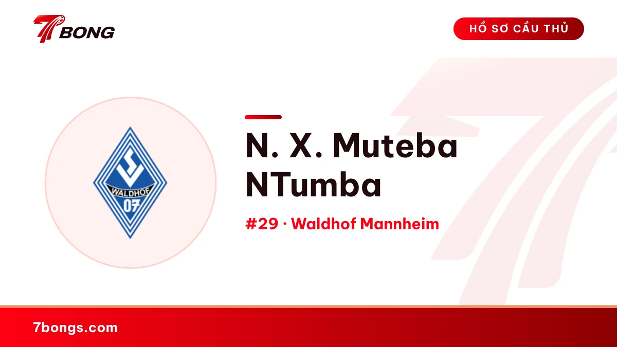 N. X. Muteba NTumba — Waldhof Mannheim