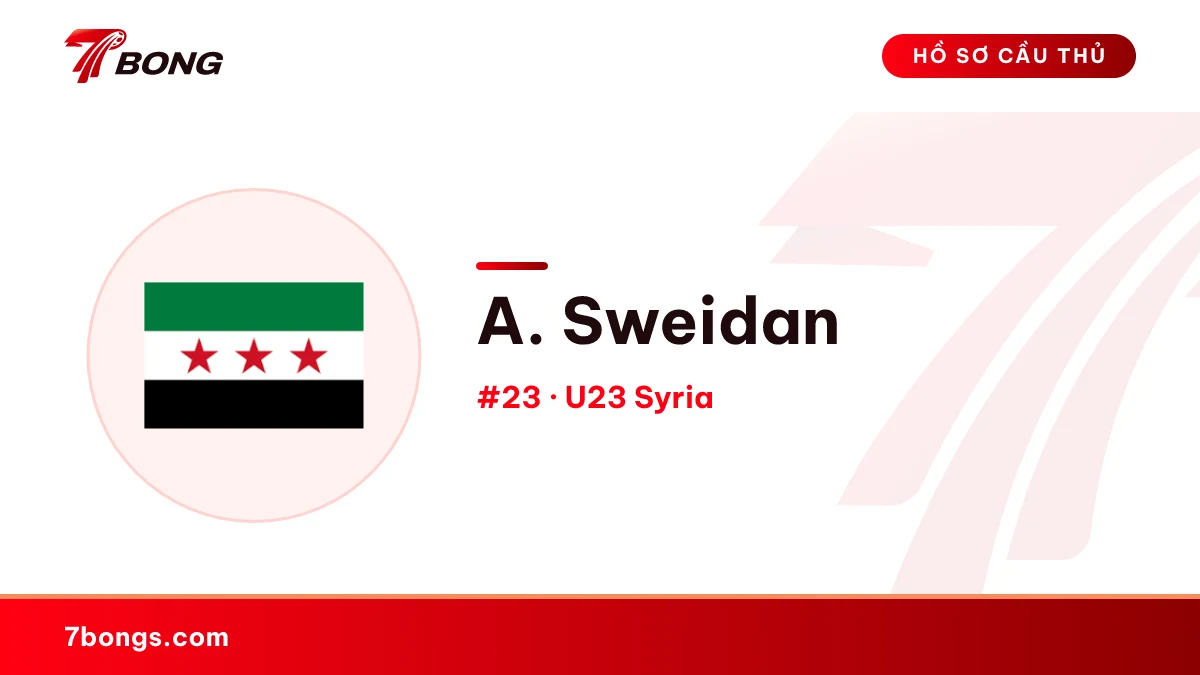 A. Sweidan — U23 Syria