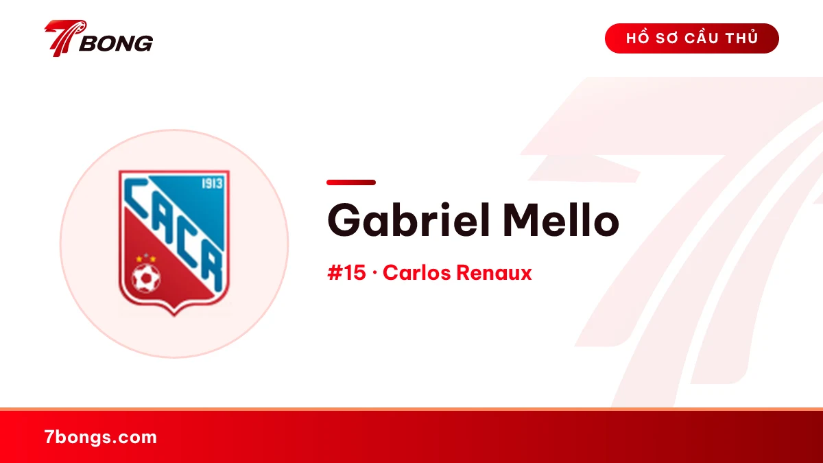 Gabriel Mello — Carlos Renaux