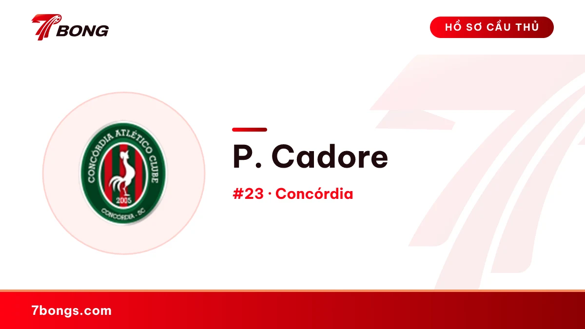 P. Cadore — Concórdia