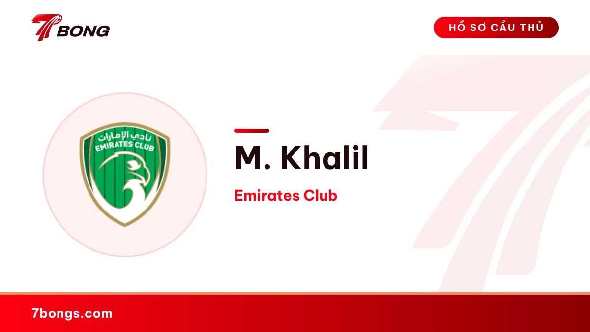 M. Khalil — Emirates Club