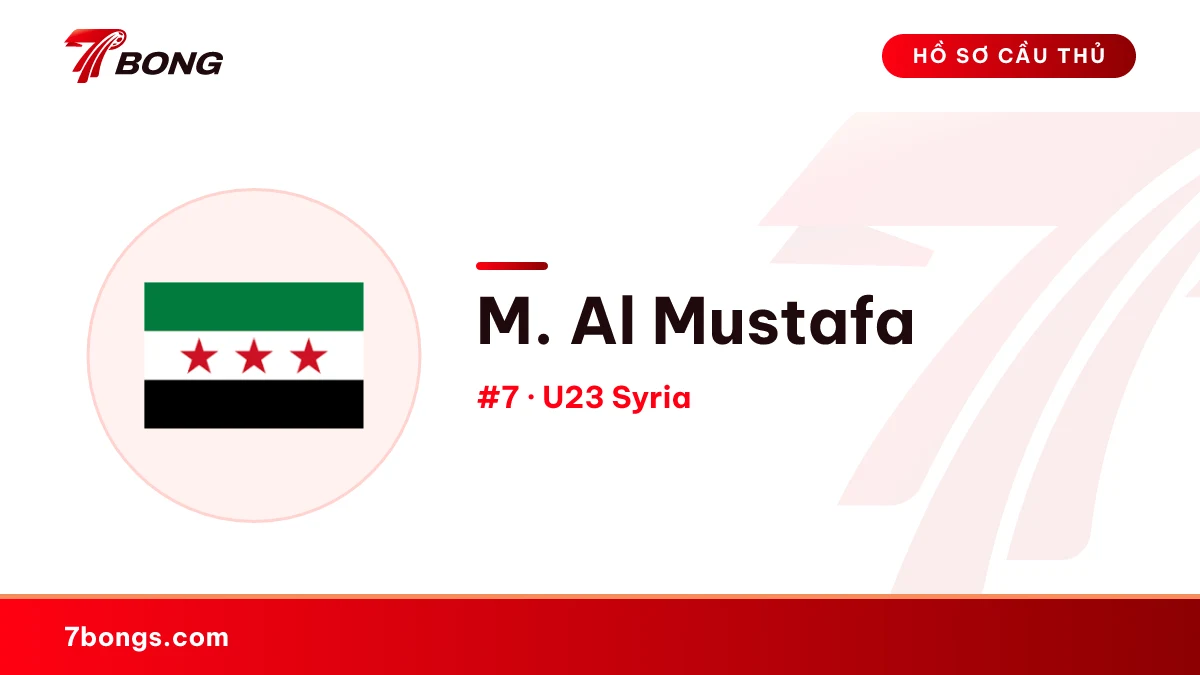 M. Al Mustafa — U23 Syria