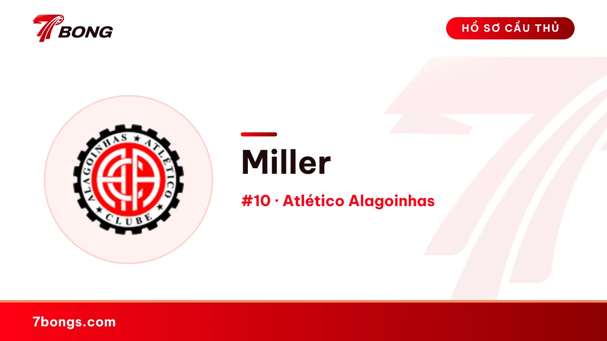 Miller — Atlético Alagoinhas