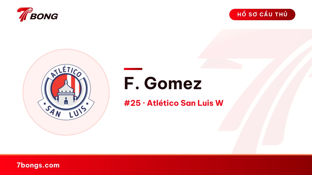 F. Gomez — Atlético San Luis W