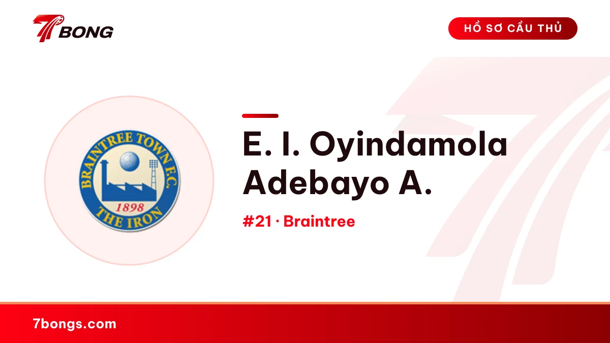 E. I. Oyindamola Adebayo A. — Braintree
