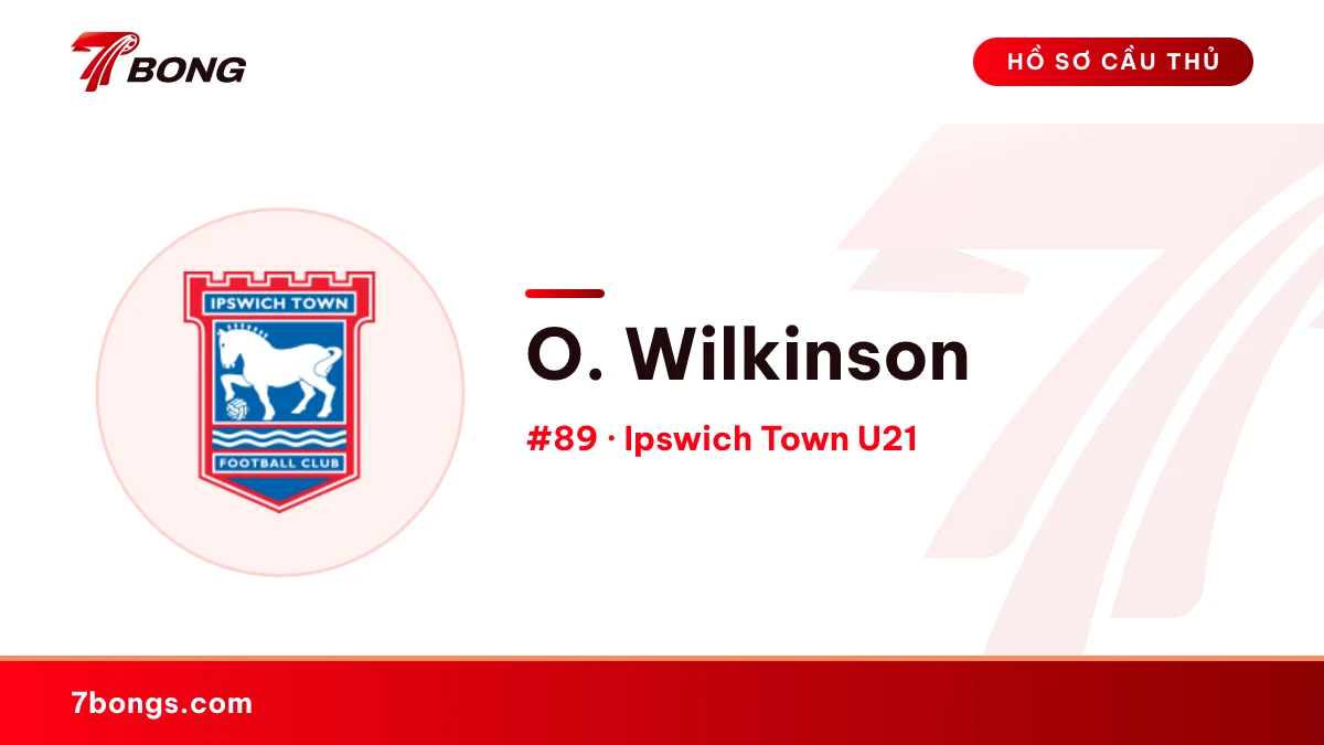 O. Wilkinson — Ipswich Town U21