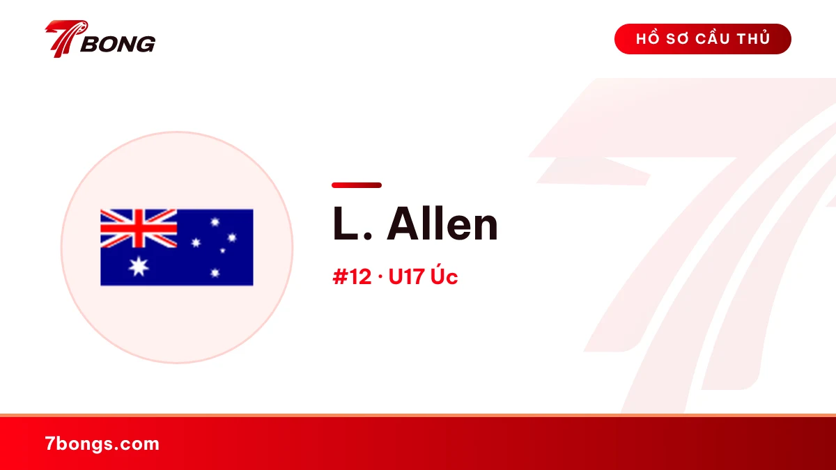 L. Allen — U17 Úc