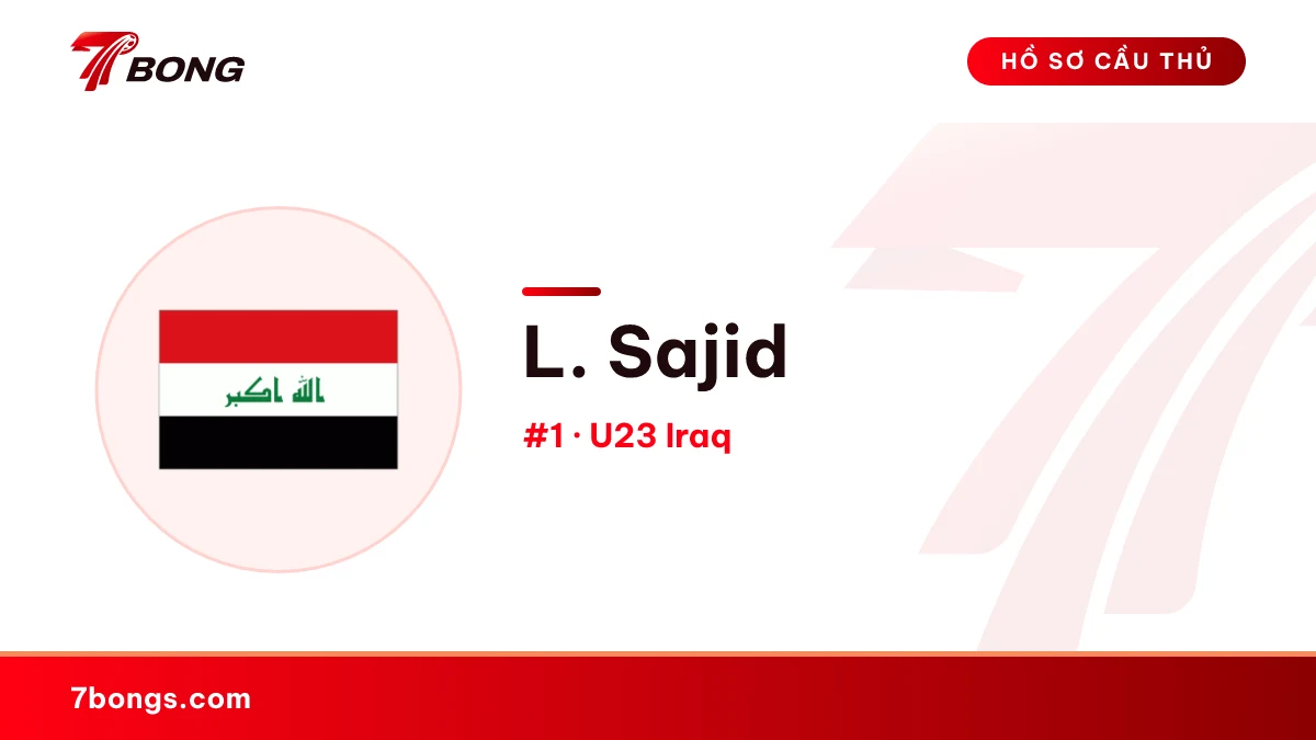 L. Sajid — U23 Iraq