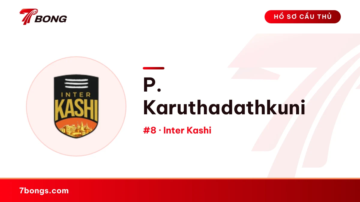 P. Karuthadathkuni — Inter Kashi