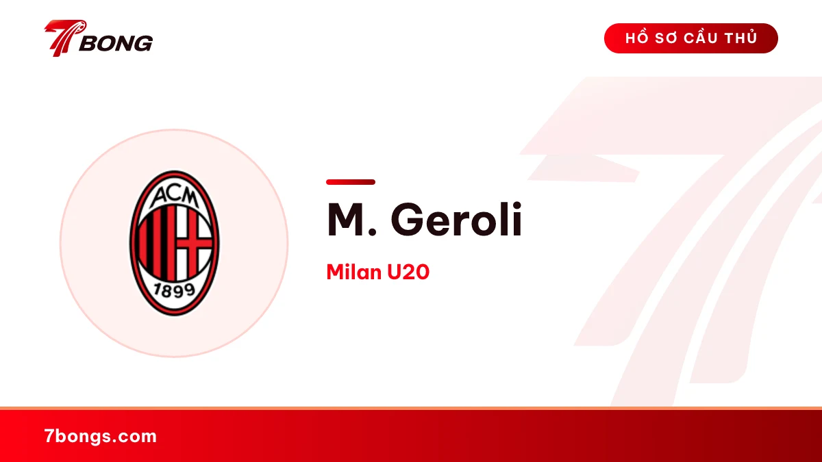 M. Geroli — Milan U20
