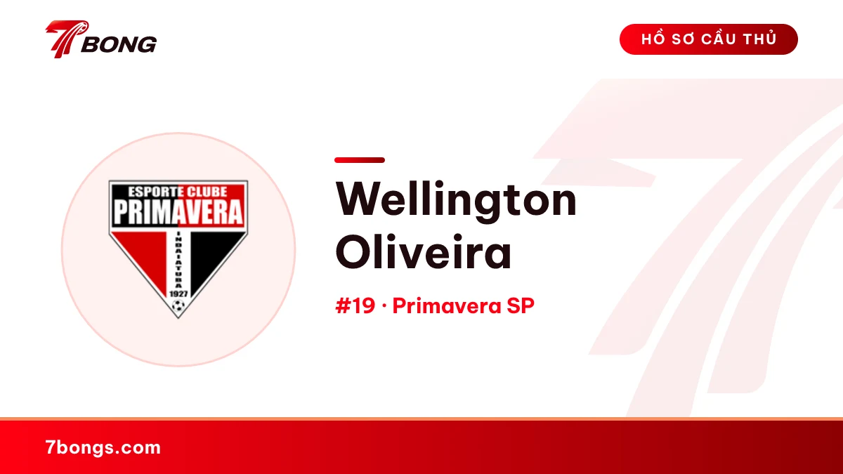Wellington Oliveira — Primavera SP