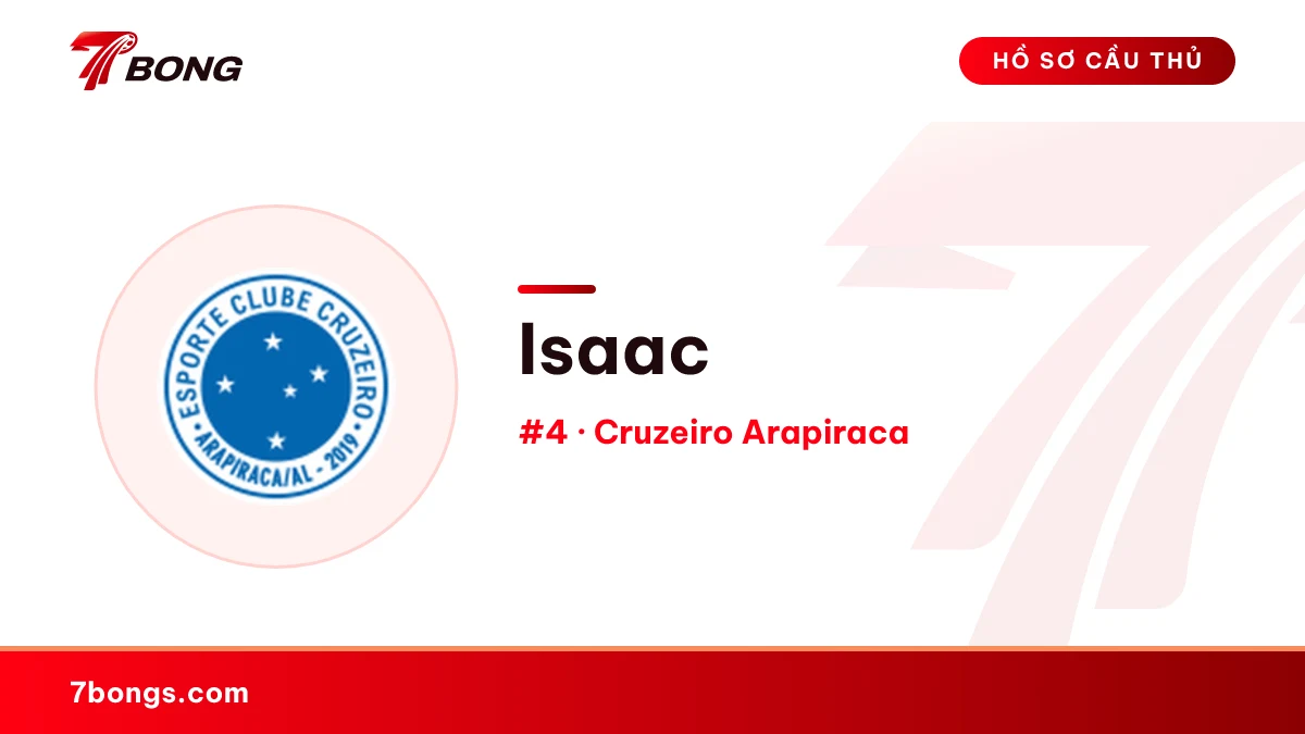 Isaac — Cruzeiro Arapiraca