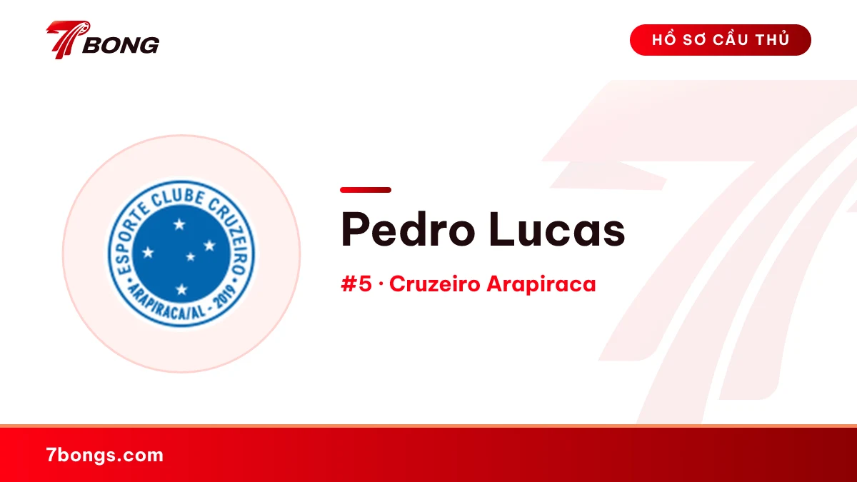 Pedro Lucas — Cruzeiro Arapiraca